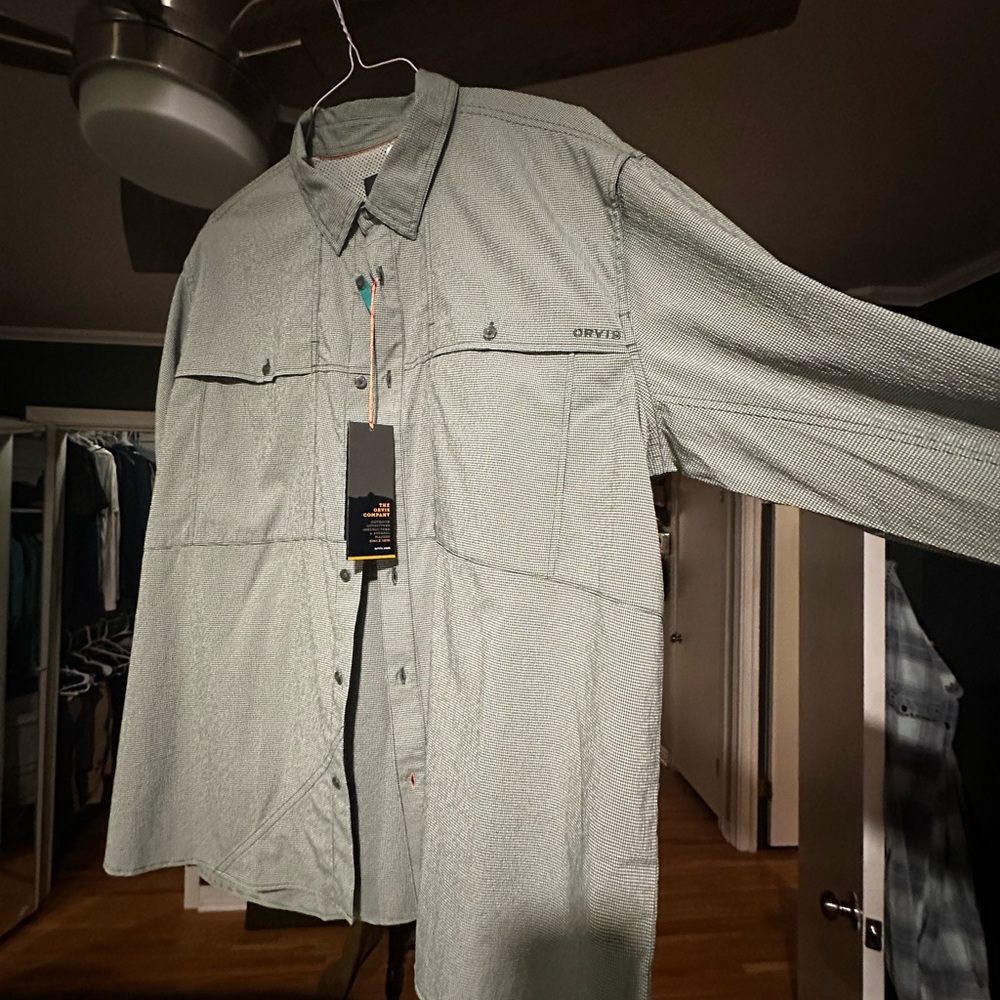 Orvis Button down fishing shirt